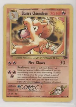 Blaine's Charmeleon Pokemon Gym Challenge #31 2000 10j2 - Image 1