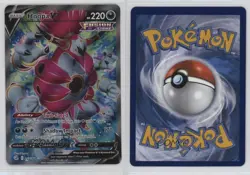 Hoopa V Ultra Rare Pokemon Sword & Shield Fusion Strike #253 17wc - Image 3