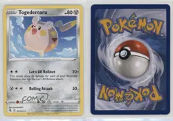 Togedemaru Pokemon Sword & Shield Fusion Strike #187 17wc - Image 3