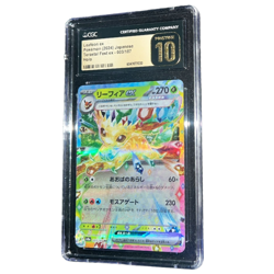 Pokemon - Leafeon ex - CGC PRISTINE 10 - 2024 Terastal Festival / sv8a - JP - Image 1