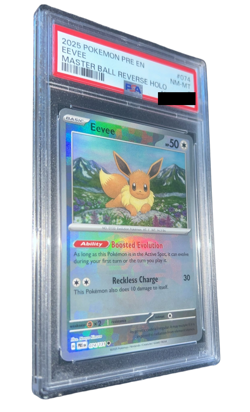 Pokemon - Eevee - 2025 Prismatic Evolutions - Master Ball Reverse Holo - ENG - Image 5