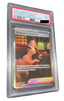Pokemon - Giovannis Charisma - PSA 9 - 2023 151 - Illustration Rare - ENG - Image 3