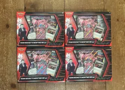 Pokemon Destined Rivals Team Rocket’s Mewtwo Ex Box 4x Brand New Sealed - Image 1
