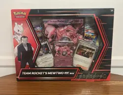Pokemon Destined Rivals Team Rocket’s Mewtwo Ex Box 4x Brand New Sealed - Image 2