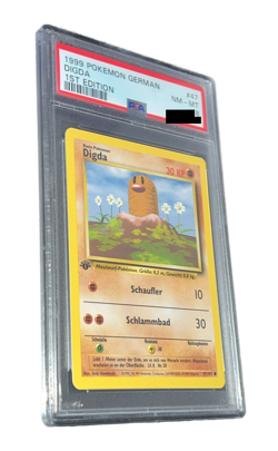 Pokemon - Digda - PSA 8 - 1999 Basis Set - 1st Edition - German Base Set - Image 3