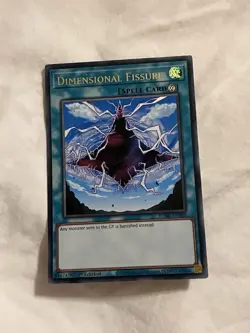 DIMENSIONAL FISSURE ULTRA RARE BLMR-EN088 1ST EDITION NM YUGIOH! - Image 1