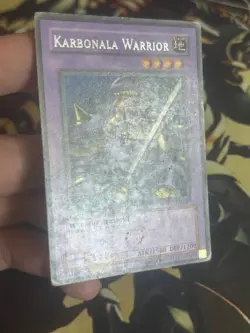 Yugioh: Karbonala Warrior - LOB-067 - Rare - 1st Edition - HP - Image 4