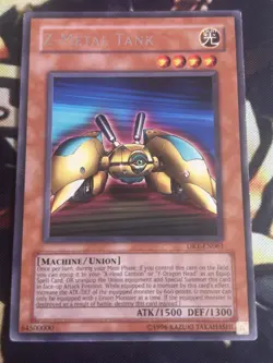 Yugioh: Z-Metal Tank - DR1-EN061 - Rare - Unlimited - LP - Image 1