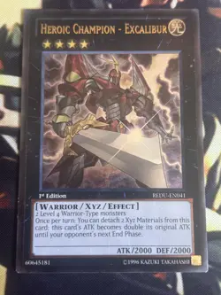 Yugioh: Heroic Champion - REDU-EN041 - Ultimate Rare - 1st Edition - LP - Image 1