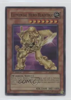 SR - Elemental HERO Bladedge 1st Ed. YuGiOh Energy #EEN-EN007 2005 n8a - Image 1