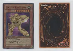 SR - Elemental HERO Bladedge 1st Ed. YuGiOh Energy #EEN-EN007 2005 n8a - Image 3