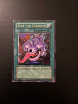 Yugioh Pot of Avarice Super Rare Ultimate Rare GERMAN UTR unlmited - LP(3) - Image 1