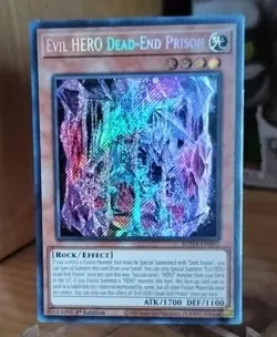 YU-GI-OH Evil HERO Dead-End Prison SUDA-EN002 Supreme Darkness 1st Edition NM/MT - Image 1