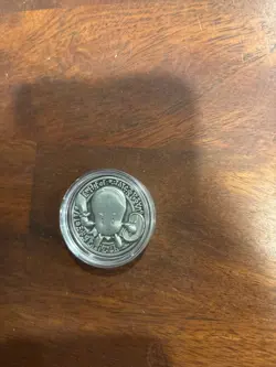 YuGiOh - Jerry Beans Man - YCS Pre-Registration Coin - Official - Silver - Image 1