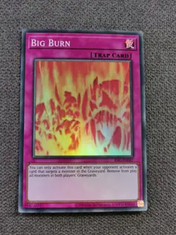 Yu-Gi-Oh Big Burn IOC-EN047 Super Rare Unlimited (25th) - Image 1
