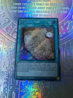 *** PIRI REIS MAP *** SECRET RARE 1ST EDITION BROL-EN023 MINT/NM YUGIOH! - Image 1