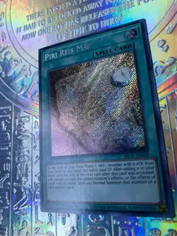 *** PIRI REIS MAP *** SECRET RARE 1ST EDITION BROL-EN023 MINT/NM YUGIOH! - Image 2