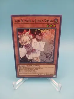 Yu-Gi-Oh! Ash Blossom & Joyous Spring NM LCKC-EN080 Unlimited - Image 1