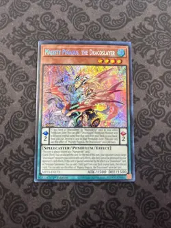 Majesty Pegasus, the Dracoslayer- MP23-EN173 - 1st Edition Secret Rare - Image 1