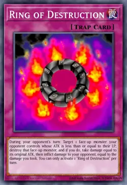 Ring of Destruction - RA04 - Quarter Century Rare - Yugioh - EURO - Image 1