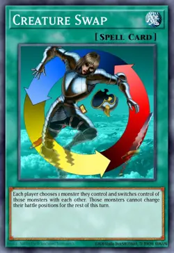 Creature Swap - RA03 - Platinum Secret Rare - Yugioh - Euro - Image 1