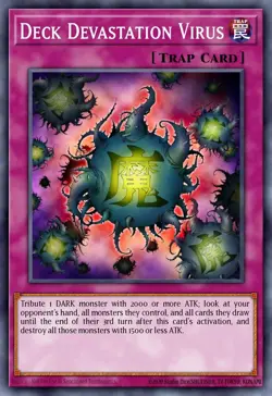 Deck Devastation Virus - RA03 - Platinum Secret Rare - Yugioh - Euro - Image 1