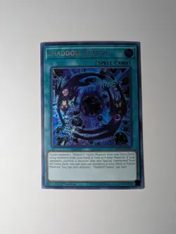 Yugioh Shaddoll Fusion SHVA-EN057 Secret Rare 1st Ed NM - Image 2