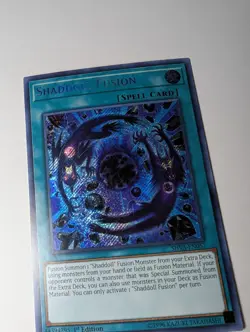 Yugioh Shaddoll Fusion SHVA-EN057 Secret Rare 1st Ed NM - Image 3