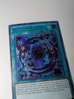 Yugioh Shaddoll Fusion SHVA-EN057 Secret Rare 1st Ed NM - Image 2