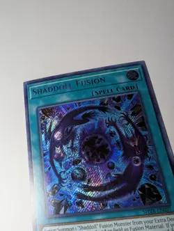 Yugioh Shaddoll Fusion SHVA-EN057 Secret Rare 1st Ed NM - Image 2