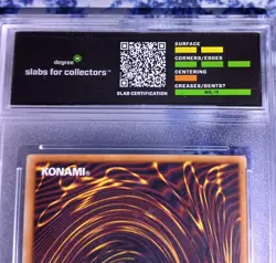 YUGIOH TCG GRADED DARK PALADIN MFC-105 1ST EDITION PSA 7 - Image 3