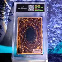 YUGIOH TCG GRADED DARK PALADIN MFC-105 1ST EDITION PSA 7 - Image 4