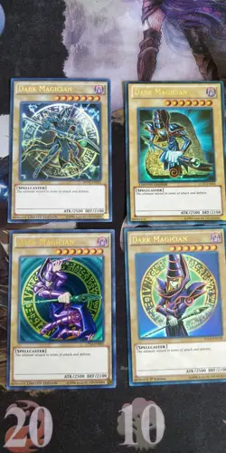 DARK MAGICIAN - 1ST ED/LIMITED ULTRA NM + 3 ALT ARTWORK YGLD-ENC09 - YUGIOH - Image 3