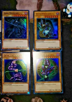 DARK MAGICIAN - 1ST ED/LIMITED ULTRA NM + 3 ALT ARTWORK YGLD-ENC09 - YUGIOH - Image 4