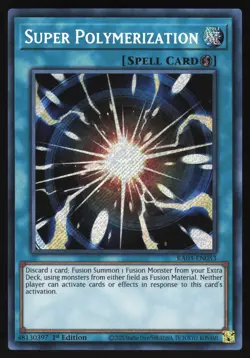 Super Polymerization - RA03-EN053 - Secret Rare - Yugioh - Image 1