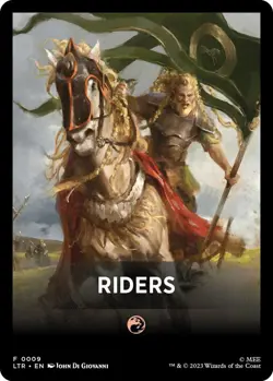 Riders Theme Card 0009 MTG LTR Token NP - Image 1