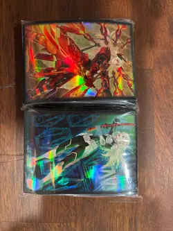 Yugioh! Official Sleeves 70ct (Sky Striker Mobilize Engage! + Kagari) 140 Total! - Image 1