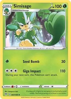 Pokemon TCG SWSH03 Darkness Ablaze | Choose Your Card | Regular C/UC/R | NM - Image 5