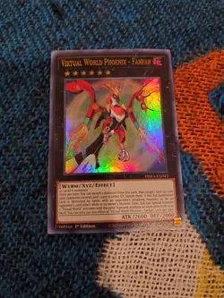 Virtual World Phoenix - Fanfan - Yugioh Phantom Rage - Ultra Rare - PHRA-EN043 - Image 1