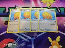 4x Big Charm 158/202 Sword and Shield Pokemon Card Playset NM X4 Cards - Image 1
