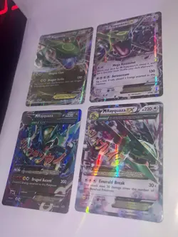 Mega Rayquaza EX 2015 Roaring Skies Pokemon Mixed Card Lot NM+ FRESH PACK PULLS - Image 2