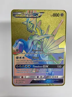 Dialga GX Gold Metal Pokemon Card-Collectible Gift Display！lovely‌ - Image 2
