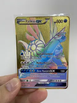 Gold Metal Palkia Pokemon Card-Collectible Gift Display！lovely‌ - Image 2