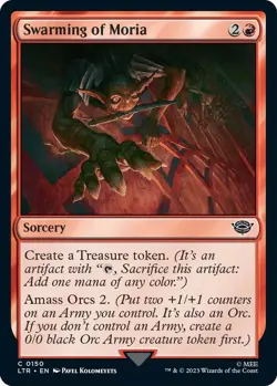 Swarming of Moria 0150 MTG LTR Common NP - Image 1