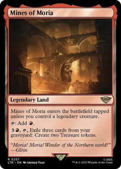 Mines of Moria 0257 MTG LTR Rare NP - Image 1