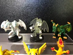 Yugioh Dungeon Dice Monsters Blue-Eyes White Dragon Clear Ver Figure card 8 type - Image 2