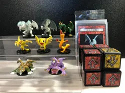 Yugioh Dungeon Dice Monsters Blue-Eyes White Dragon Clear Ver Figure card 8 type - Image 1