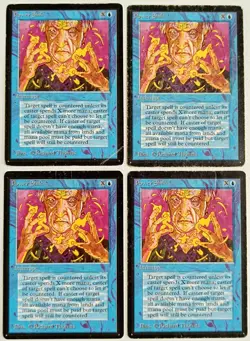 MtG | 4 x Power Sink | Limited Edition Beta | Magic The Gathering | Full Playset - Image 1
