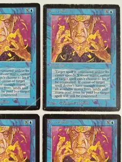 MtG | 4 x Power Sink | Limited Edition Beta | Magic The Gathering | Full Playset - Image 3
