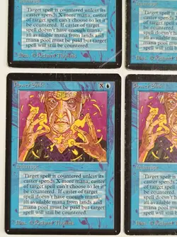 MtG | 4 x Power Sink | Limited Edition Beta | Magic The Gathering | Full Playset - Image 4